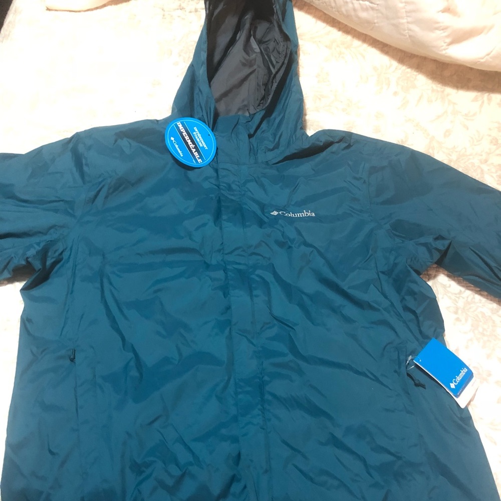 Men’s Large Columbia Rain Jacket